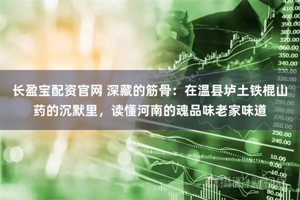 长盈宝配资官网 深藏的筋骨：在温县垆土铁棍山药的沉默里，读懂河南的魂品味老家味道