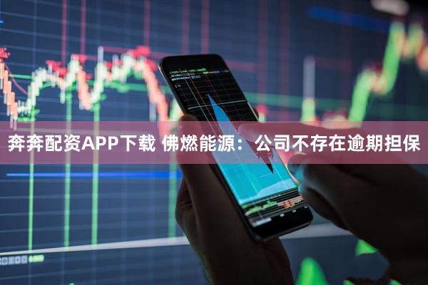 奔奔配资APP下载 佛燃能源：公司不存在逾期担保