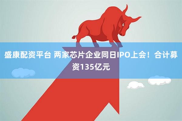 盛康配资平台 两家芯片企业同日IPO上会！合计募资135亿元